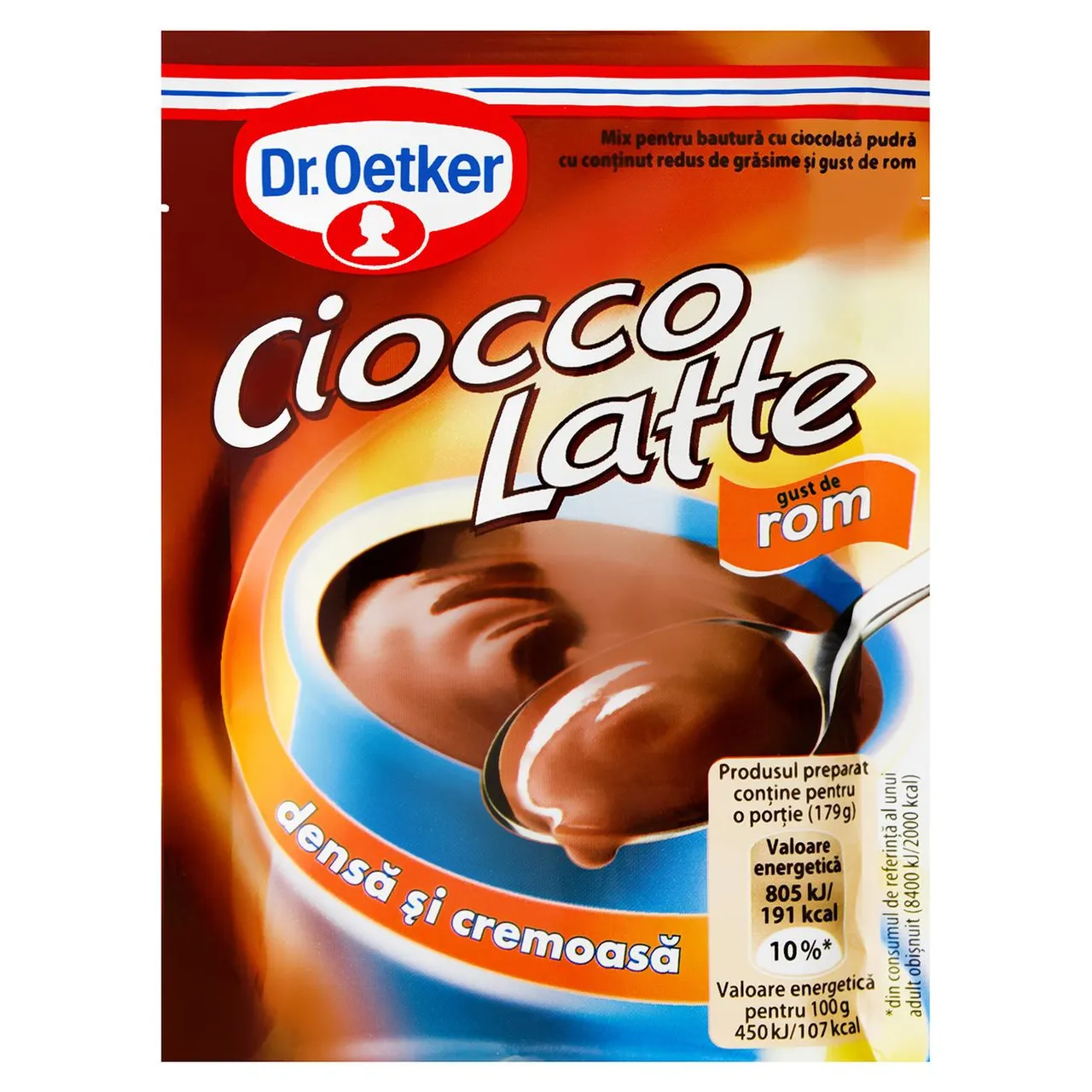 Гарячий шоколад Dr. Oetker зі смаком рому 25г - Фото 1