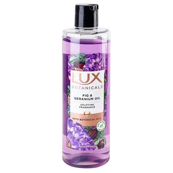Гель для душу Lux Botanicals Fig&Geranium Oil 480мл - Фото 1