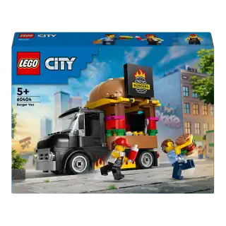 Конструктор LEGO City Вантажівка з гамбургерами 60404 зображення
