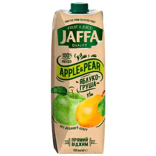 Сік Jaffa Яблуко-Груша 0,95л зображення