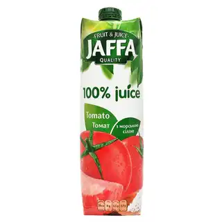 Сік Jaffa 100% juice Томатний з морською сіллю 0,95л зображення