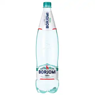 Вода сильногазована Borjomi мінеральна 1,25л зображення