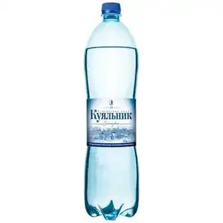 Вода сильногазована Куяльник мінеральна 1,5л зображення