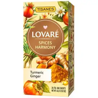 Чай трав’яний Lovare Spices Harmony зі спеціями та плодами 1,8г*24шт зображення