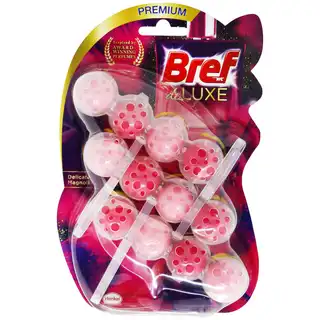 Блок для унітазу Bref Deluxe Витончена магнолія 50г*3шт зображення