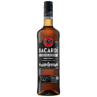 Ром Bacardi Carta Negra темний 40% 0,7л зображення