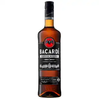 Ром Bacardi Carta Negra темний 40% 1л зображення