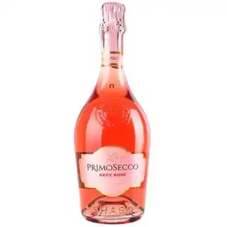Вино ігристе Shabo PrimoSecco рожеве брют 12,5% 0,75л зображення