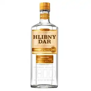 Горілка Hlibny Dar Пшенична 40% 0,7л зображення