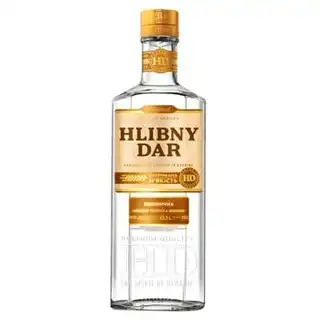 Горілка Hlibny Dar Premium 40% 0,5л зображення
