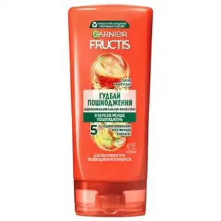 Бальзам Garnier Fructis для посіченого  волосся 200мл зображення