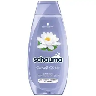 Шампунь Schauma Fresh Об'єм для схильного до жирності без об'єму волосся 400мл зображення