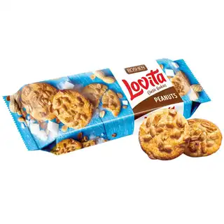 Печиво Roshen Lovita з арахісом 150г зображення
