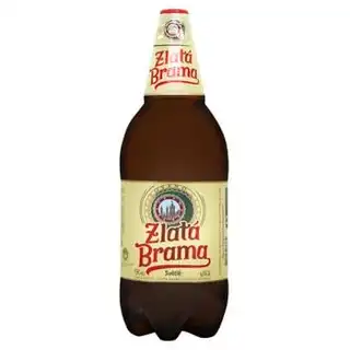 Пиво Zlata Brama світле 5% 1,75л зображення
