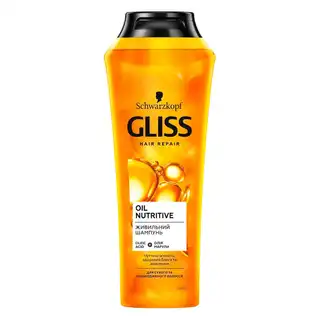 Шампунь Gliss Kur Nutritive для сухого та посіченого волосся 250мл зображення