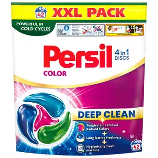Капсули для прання Persil Discs Color Deep Clean 4в1 40шт зображення