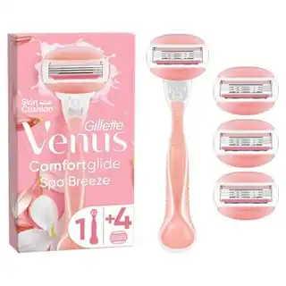 Бритва Gillette Venus Comfort Glide SPA та 4 картриджи зображення