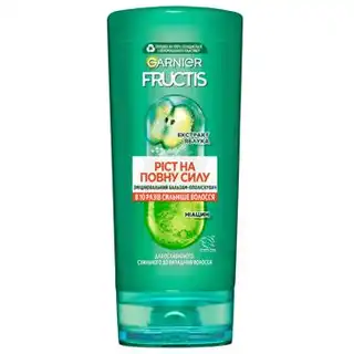 Бальзам-ополіскувач Garnier Fructis Ріст на повну силу для волосся схильного до випадіння 200мл зображення