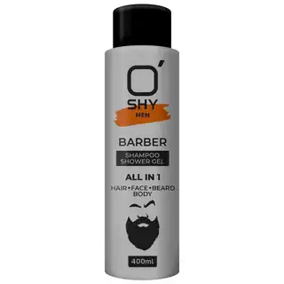 Шампунь-гель для душу O'Shy Men Barber All in 1 400мл зображення