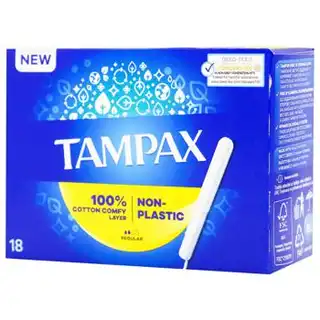 Тампони Tampax Compak Regular з аплікатором 18шт зображення