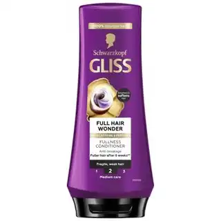 Бальзам наполняющий Gliss Kur Full Hair Wonder 200мл зображення