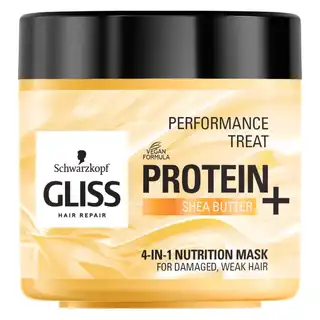 Маска Gliss Performance Treat 4в1 Живлення для пошкодженого ослабленого волосся 400мл зображення