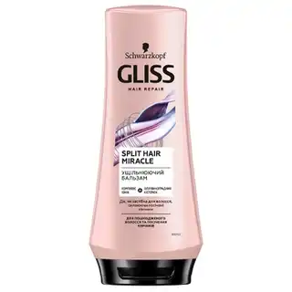 Бальзам Gliss Split Hair Miracle для пошкодженого волосся та посічених кінчиків 200мл зображення