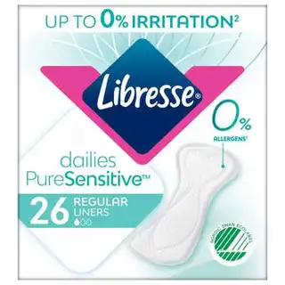 Прокладки щоденні Libresse Pure Sensitive Normal 26шт зображення