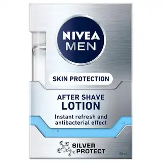 Лосьйон після гоління NIVEA MEN Срібний захист з антибактеріальним ефектом 100мл зображення