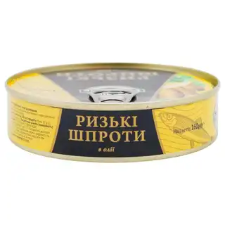 Шпроти Fish Line Ризькі в маслі 160г зображення