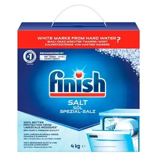 Сіль для посудомийних машин Finish 4кг зображення
