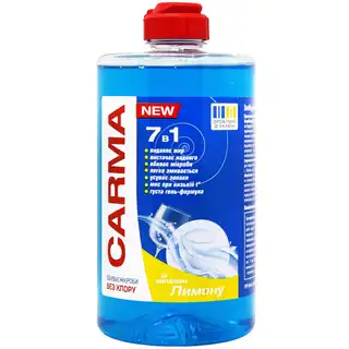 Засіб для миття посуду Carma Лимон 500мл зображення