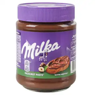 Паста горіхово-шоколадна Milka 350г зображення