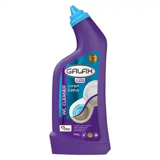 Засіб чистячий Galax das Power Clean для унітазу 750г зображення