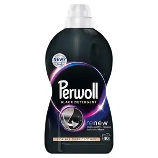 Гель для прання Perwoll Догляд та відновлення для темних та чорних речей 2л зображення