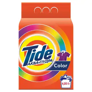 Пральний порошок Tide Color Аква-пудра 4,05кг зображення