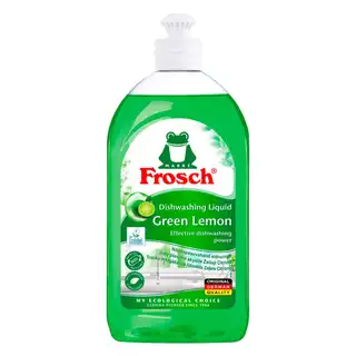 Засіб для миття посуду Frosch Зелений лимон 500мл зображення