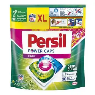 Капсули для прання Persil Power Caps Color 35шт зображення