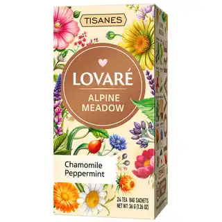 Чай трав’яний Lovare Alpine Meadow з плодами 1,5г*24шт зображення