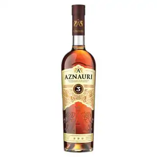 Коньяк Aznauri 3 роки 40% 0,5л зображення