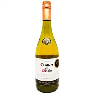 Вино Casillero del Diablo Шардоне біле сухе 13,5% 0,75л зображення