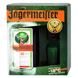 Лікер Jagermeister 35% 0,7л + подарунок зображення