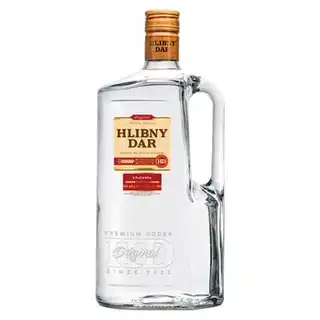 Горілка Hlibny Dar Класична 40% 1,75л зображення