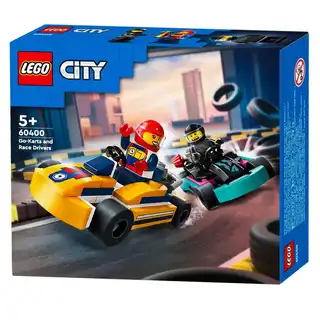 Конструктор Lego City Картинг і гонщики 60400 зображення