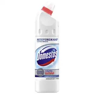 Засіб для чищення унітазу Domestos Ультра білий 750мл зображення