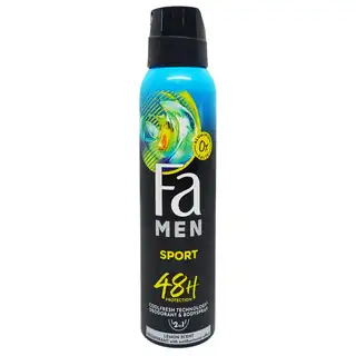 Дезодорант аерозольний Fa Men Sport зелений цитрус 150мл зображення