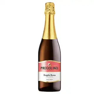 Напій винний Pregolino Fragola Rosso напівсолодкий червоний 5-8,5% 0,75л зображення