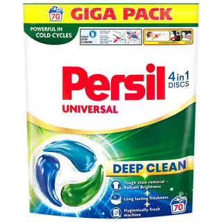 Капсули для прання Persil Discs Universal Deep Clean 4в1 70шт зображення