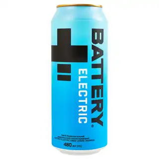 Напій енергетичний Battery Electric з/б 0.48л зображення