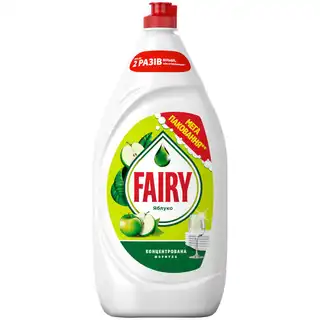 Засіб для миття посуду Fairy Яблуко 1,35л зображення